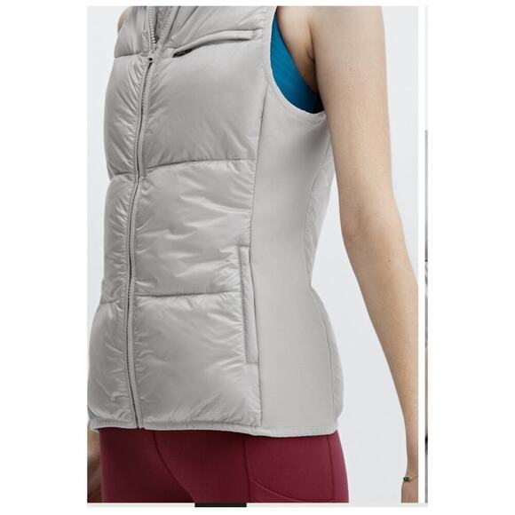 Fabletics Elliot Packable Puffer Vest grey XL - Picture 3 of 8